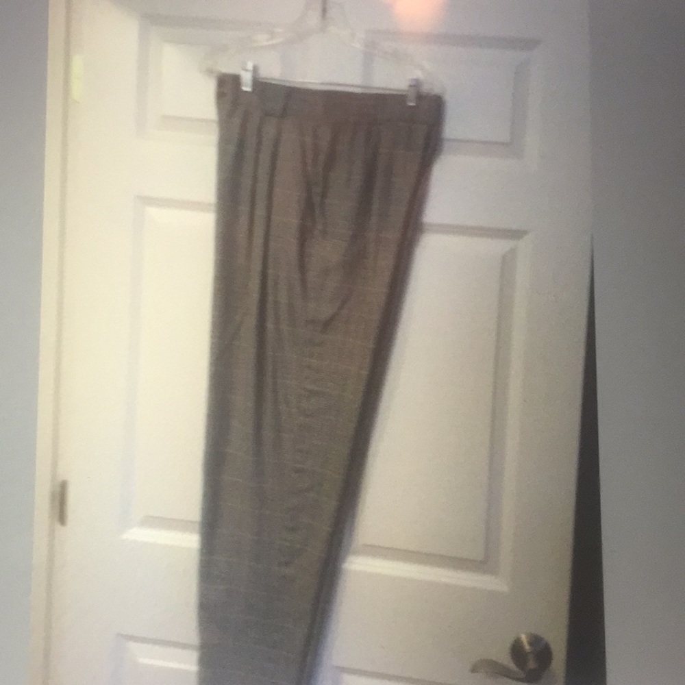 Fundamental Things plaid/ checkered pants size 14